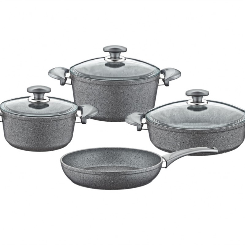 ALECTRA 7 PCS GRANİT TENCERE SETİ ALC-003 ALECTRA 7 PCS GRANİT TENCERE SETİ ALC-003