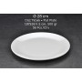 TUVA THERM INTERNATIONAL 28 CM. DÜZ TABAK - BEYAZ -11128- (6 ADET )  ALC-054