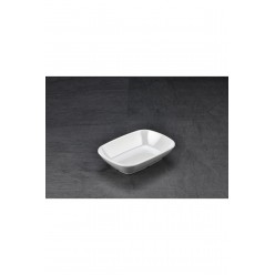 TUVA THERM INTERNATIONAL 17 CM. K. KAYIK TABAK - BEYAZ ( 12 ADET )  ALC-040