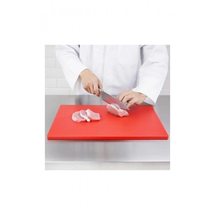 TÜRKAY KESME LEVHASI POLİETİLEN 30*40*2 KIRMIZI ALC-143