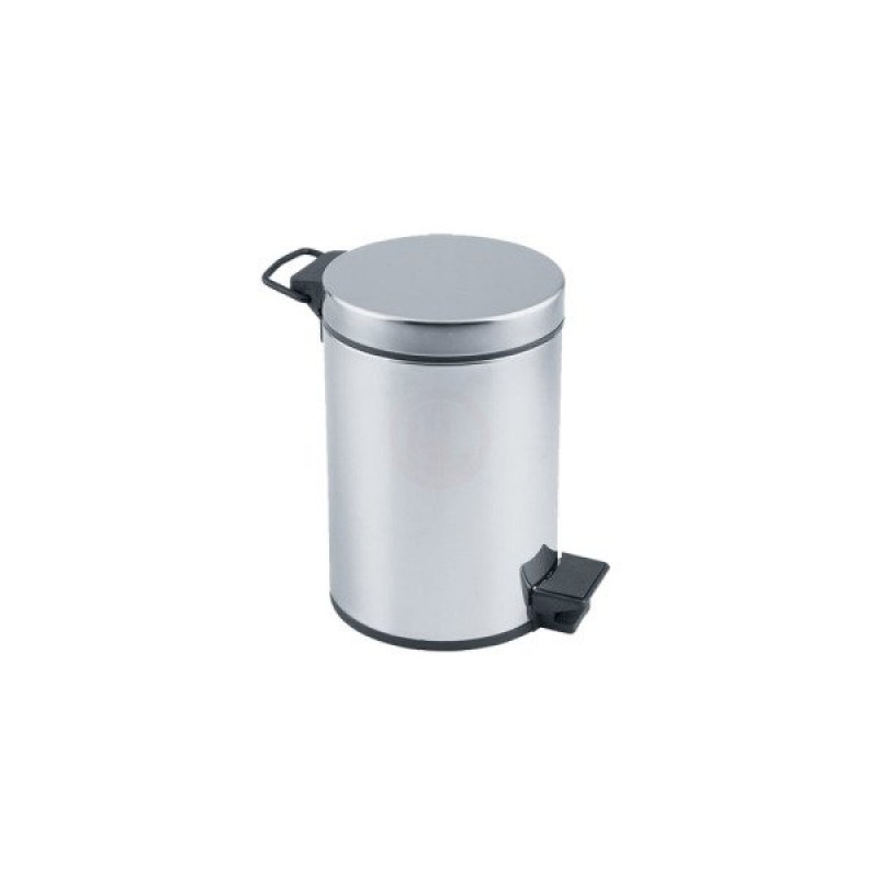 Efor 402 Metal 430 Kalite Pedallı Çöp Kovası 3 Lt Paslanmaz (1 ADET ) ALC-066 Efor 402 Metal 430 Kalite Pedallı Çöp Kovası 3 Lt Paslanmaz (1 ADET ) ALC-066