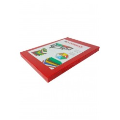 TÜRKAY KESME LEVHASI POLİETİLEN 30*50*2 KIRMIZI ALC-105