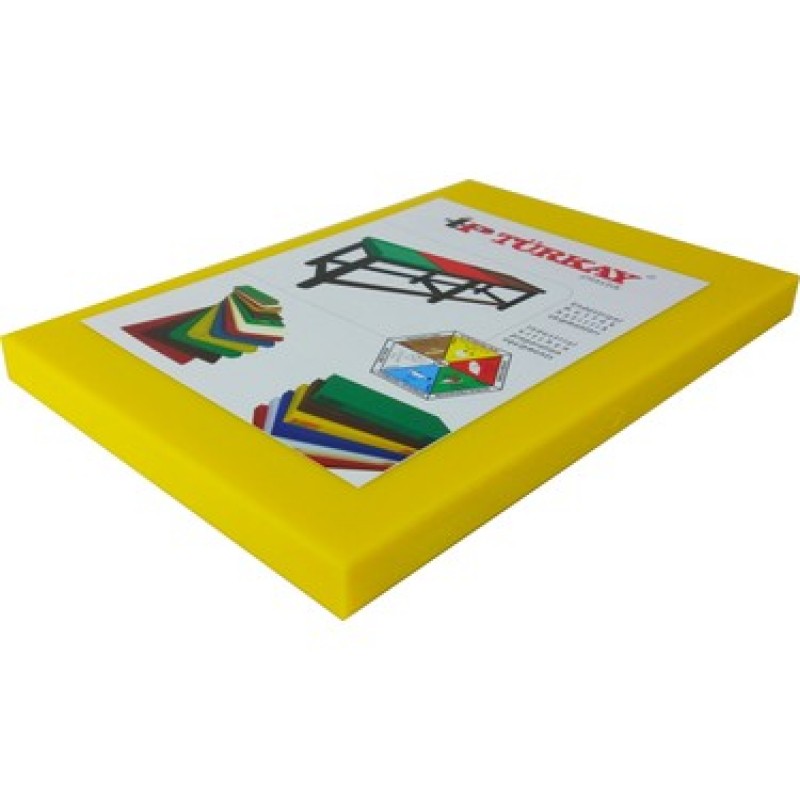 TÜRKAY KESME LEVHASI POLİETİLEN 40*50*2 SARI ALC-145 TÜRKAY KESME LEVHASI POLİETİLEN 40*50*2 SARI ALC-145