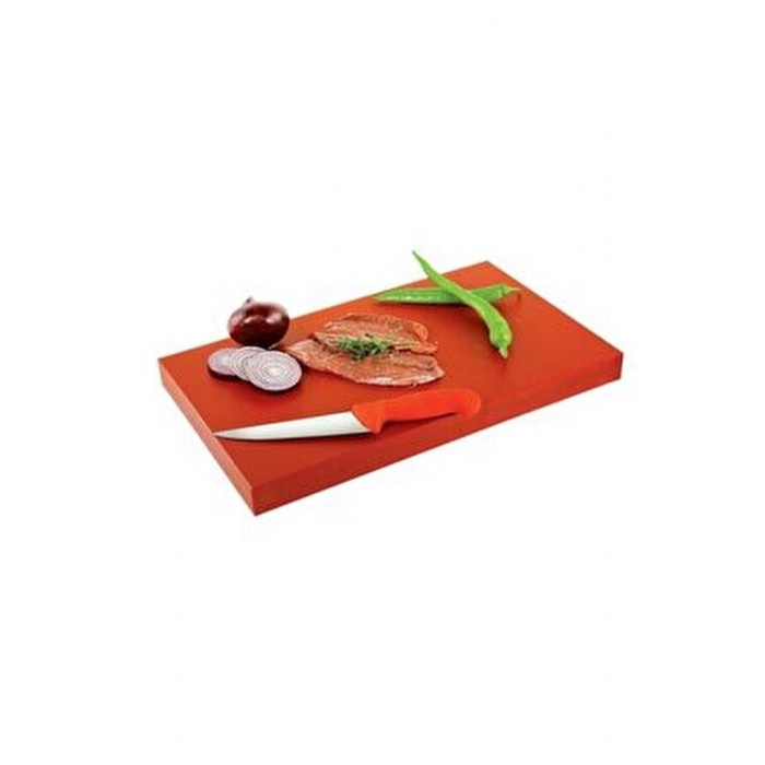TÜRKAY KESME LEVHASI POLİETİLEN 30*30*2 KIRMIZI ALC-155