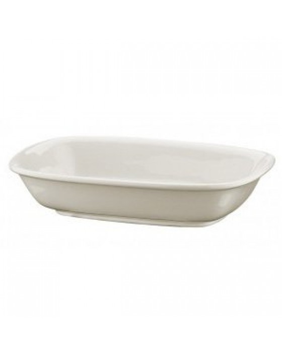 BONNA PORSELEN 17 CM DİKDÖRTGEN KAYIK TABAK (GRM 17 DKY) 12 ADET ALC-056