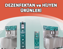 Dezenfektan ve Hijyen Ürünleri